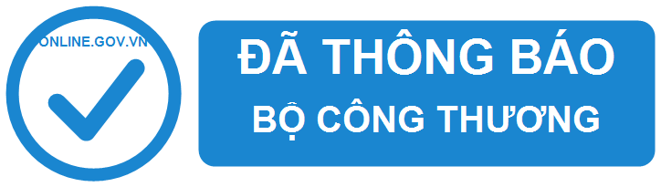 Đã thông báo Bộ Công Thương
